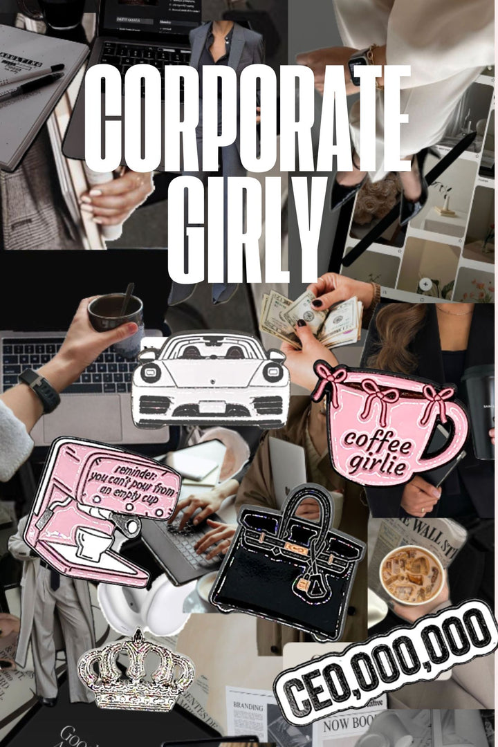 Corporate Girly Sticker Bundle – Inaam