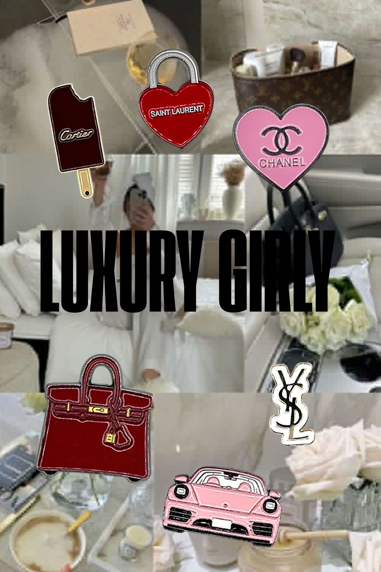 Luxury Girly Sticker Bundle – Inaam