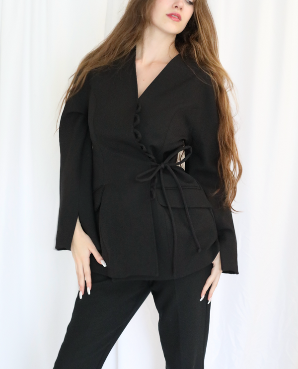 Midnight Knot Blazer